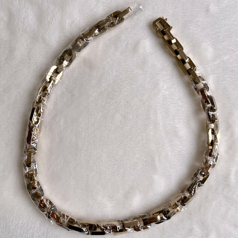Gold plated link chain necklace Eddie Borgo